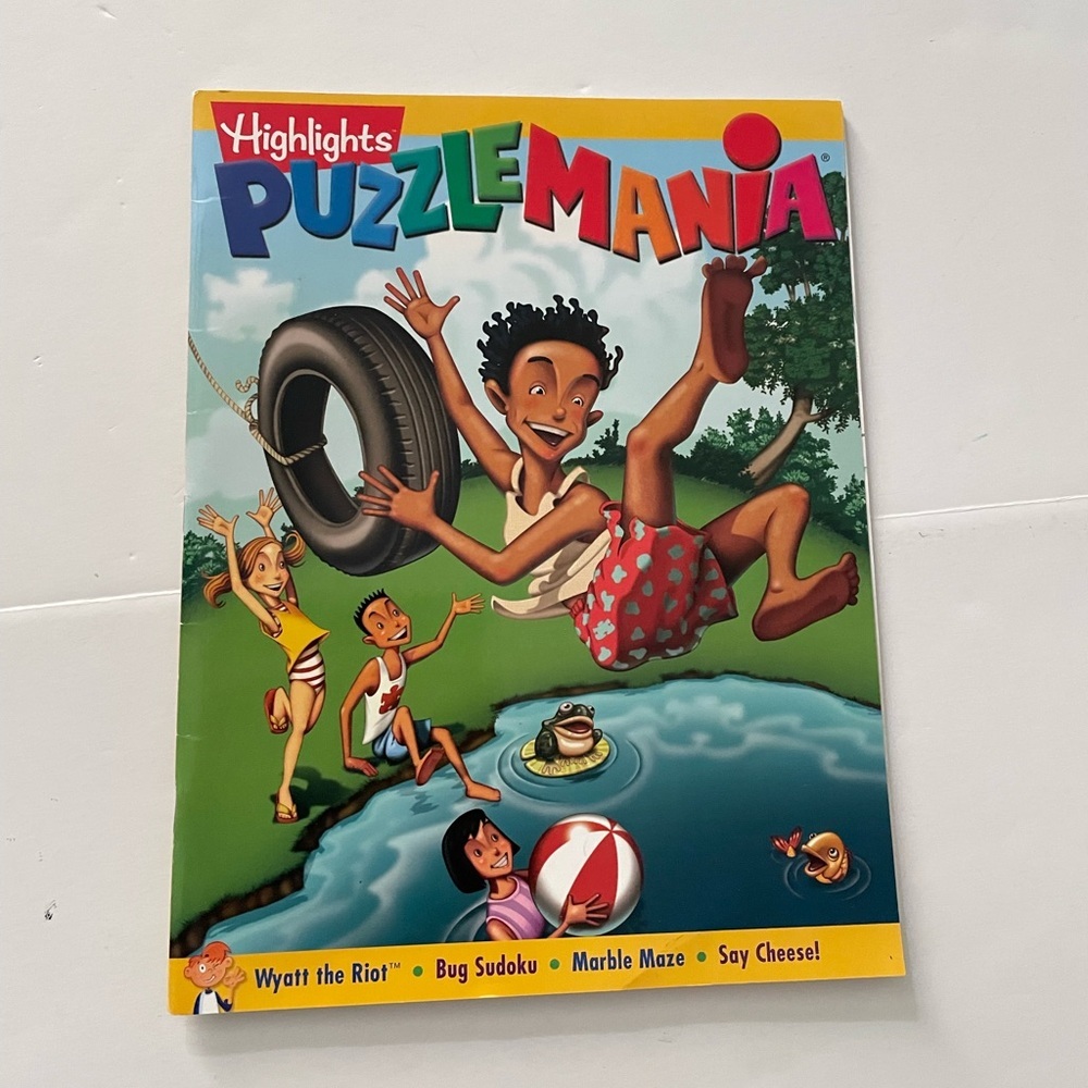 Highlights for Children Puzzle Mania Books Magazine For Kids Ages 7+